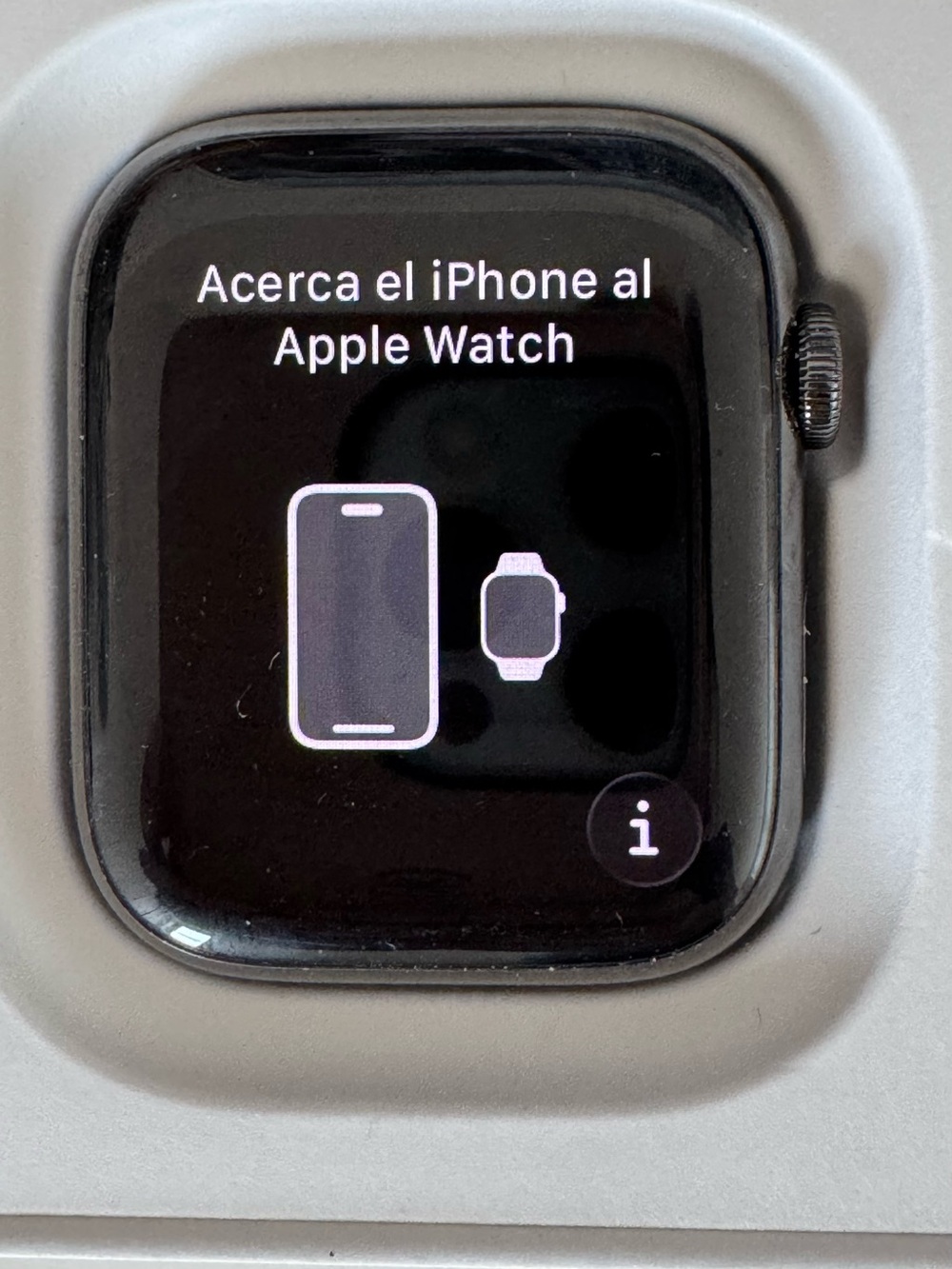 Apple Watch Series 9 - 45 mm, Graphite WITH OEM Milanese Loop Band in Graphite